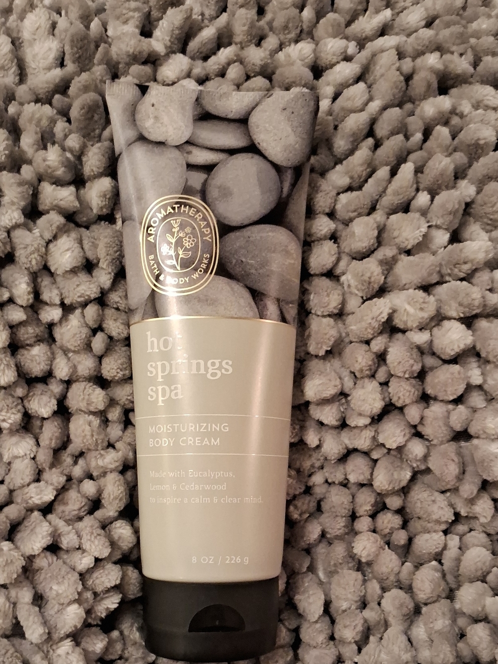 Bath & Body Works Hot Springs Spa Moisturizing Body Cream - Beige and Black